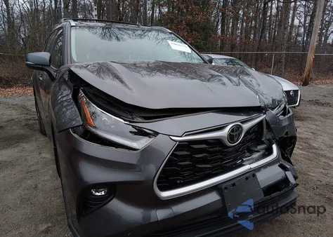 2021 Toyota Highlander Xle из США, поврежденный, VIN 5TDGZRBH4MS541695